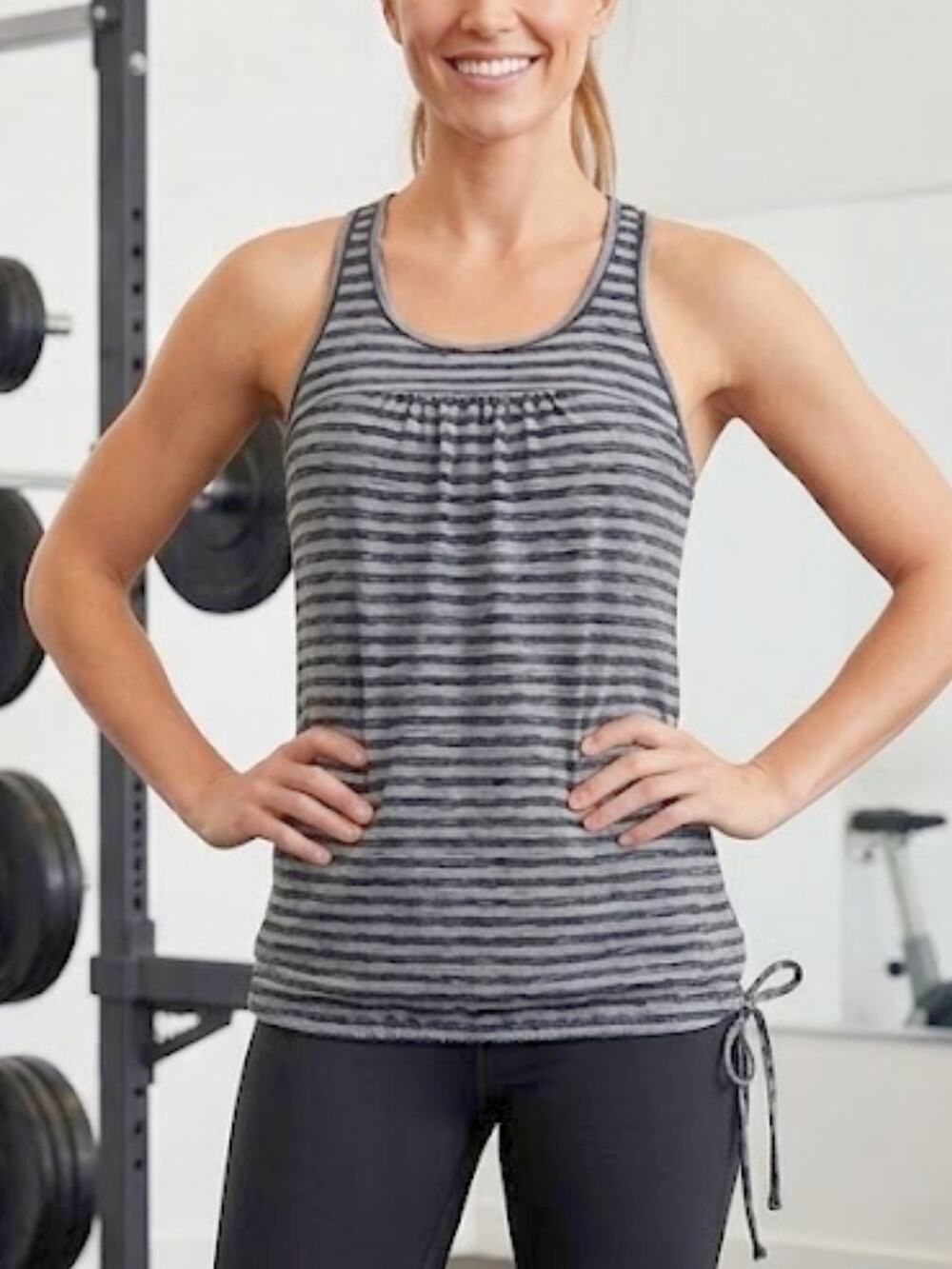 ATHLETA Tinker Tank S | Built-In Bra Athletic Racerback Top